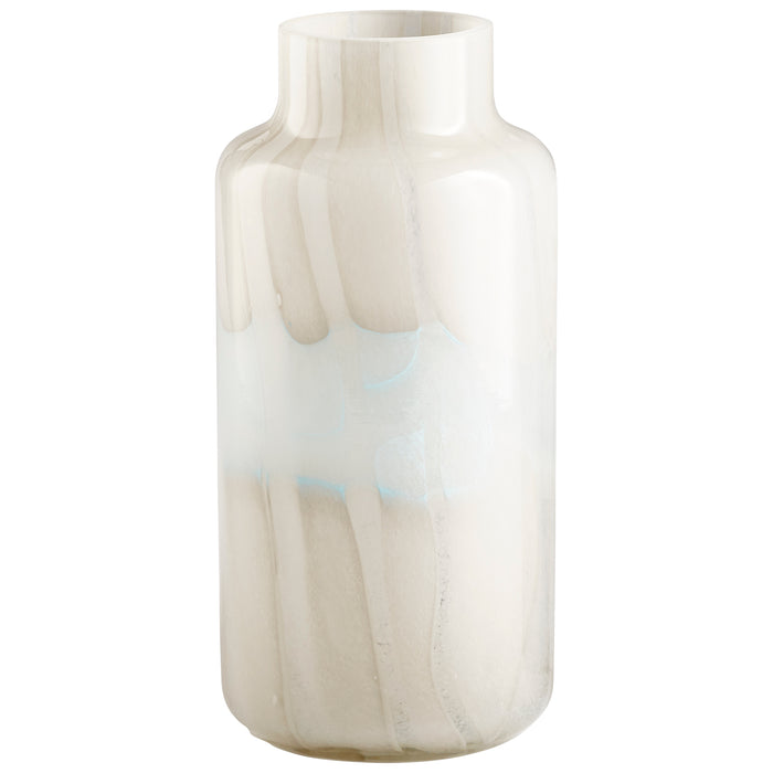 Quorum Home Cyan - 11078 - Vase - Tan And Aqua