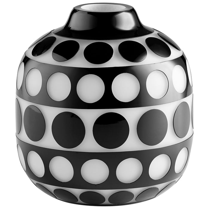 Quorum Home Cyan - 11087 - Vase - Black And White