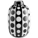 Quorum Home Cyan - 11088 - Vase - Black And White