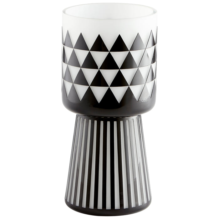 Quorum Home Cyan - 11091 - Vase - Black And White