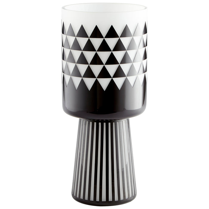 Quorum Home Cyan - 11092 - Vase - Black And White