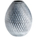 Quorum Home Cyan - 11095 - Vase - Frosted Grey