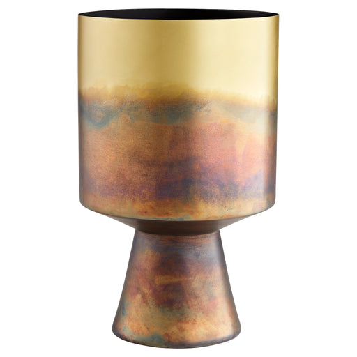 Quorum Home Cyan - 11162 - Planter - Gold