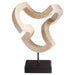 Quorum Home Cyan - 11173 - Sculpture - Whitewashed