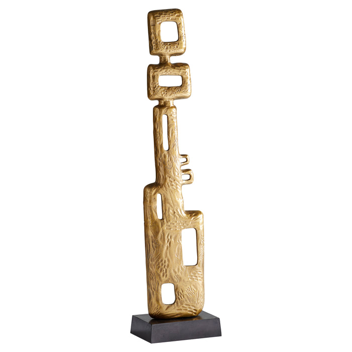 Quorum Home Cyan - 11175 - Sculpture - Gold