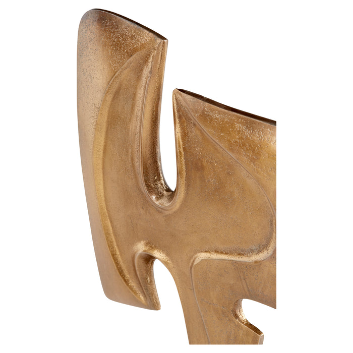 Quorum Home Cyan - 11177 - Sculpture - Gold