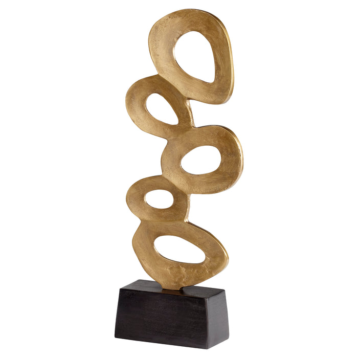 Quorum Home Cyan - 11178 - Sculpture - Gold