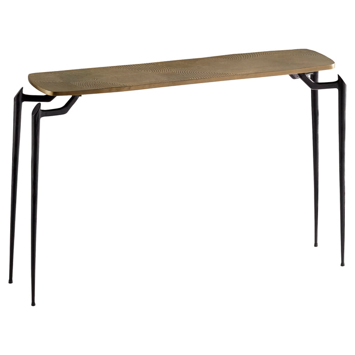 Quorum Home Cyan - 11183 - Table - Gold And Black