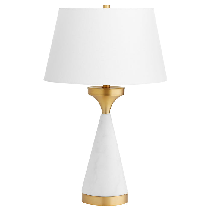 Quorum Home Cyan - 11220 - One Light Table Lamp - White