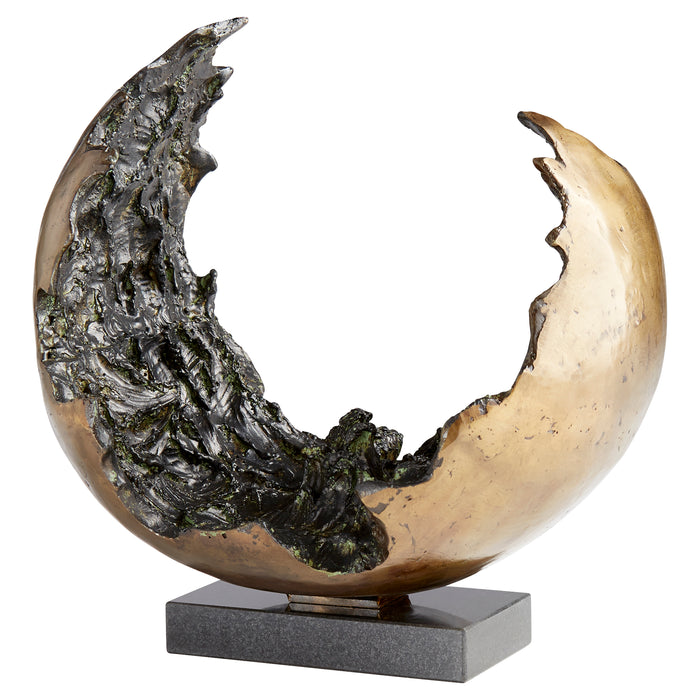 Quorum Home Cyan - 11242 - Sculpture - Gold And Black