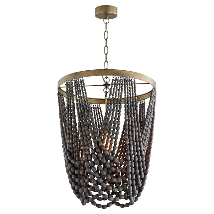 Quorum Home Cyan - 11244 - One Light Pendant - Tinted Raw Iron