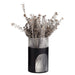 Quorum Home Cyan - 11257 - Vase - Clear And Black