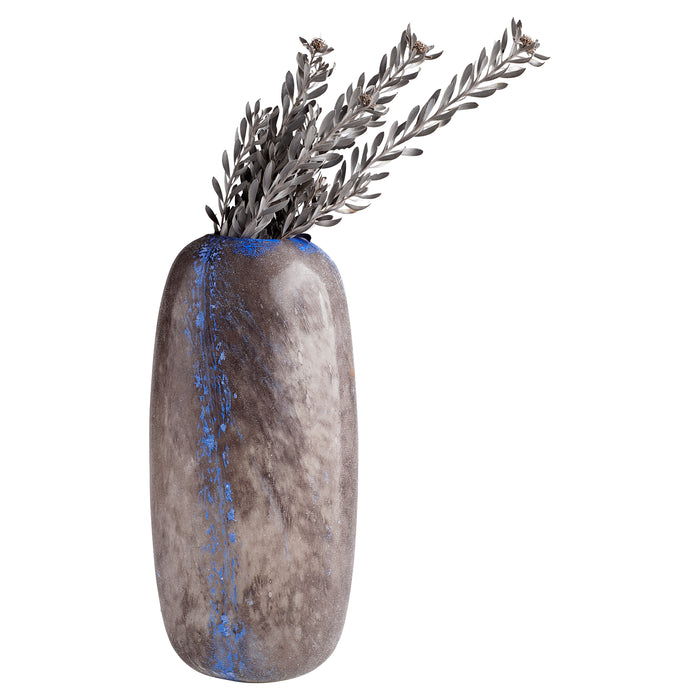 Quorum Home Cyan - 11259 - Vase - Black And Blue