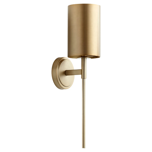 Quorum Home Cyan - 11262 - One Light Wall Mount - Aged Brass