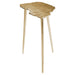 Quorum Home Cyan - 11298 - Side Table - Aged Gold