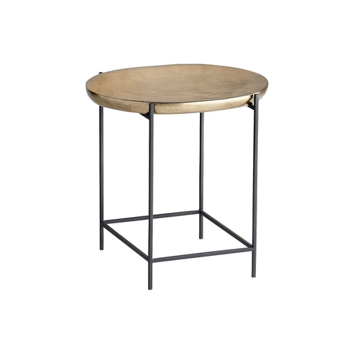 Quorum Home Cyan - 11326 - Side Table - Aged Gold