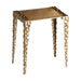 Quorum Home Cyan - 11328 - Side Table - Antique Brass