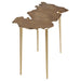 Quorum Home Cyan - 11331 - Coffee Table - Aged Gold