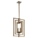 Quorum Home Cyan - 11388 - Four Light Pendant - Dark Brass