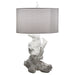 Quorum Home Cyan - 11401 - One Light Table Lamp - White