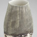 Quorum Home Cyan - 11411 - Vase - Off White And Brown