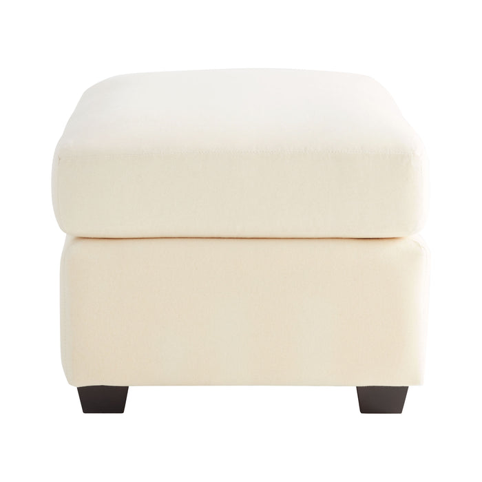 Quorum Home Cyan - 11452 - Ottoman - White - Cream