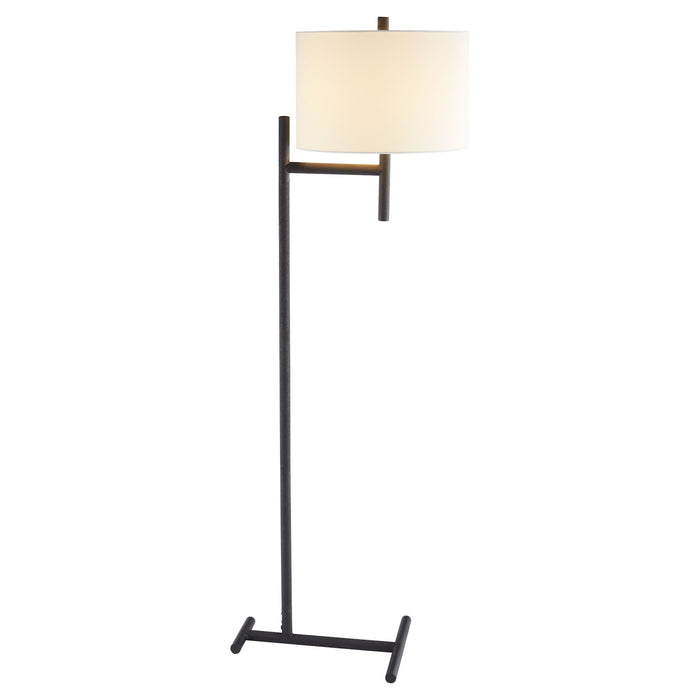 Quorum Home Cyan - 11456 - One Light Floor Lamp - Black