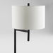 Quorum Home Cyan - 11456 - One Light Floor Lamp - Black