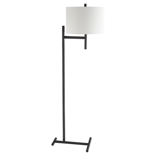 Quorum Home Cyan - 11456 - One Light Floor Lamp - Black