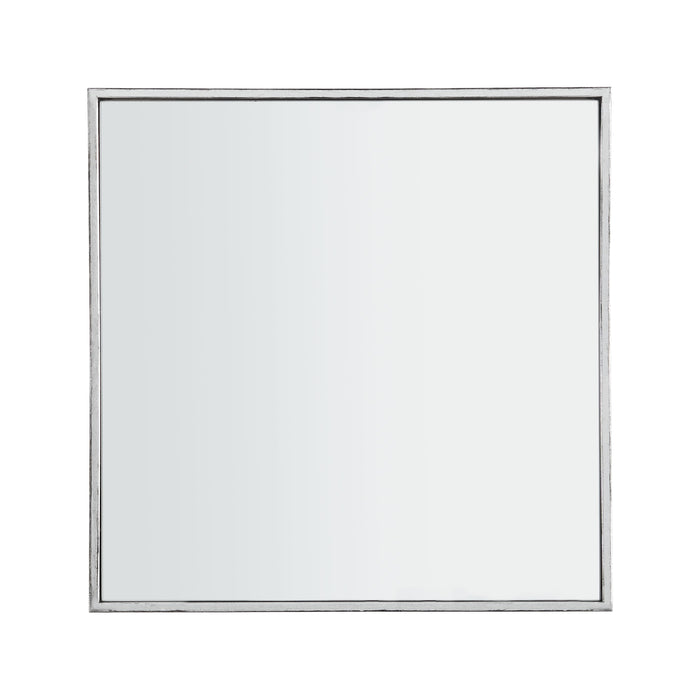 Quorum Home Cyan - 11458 - Mirror - Silver Leaf