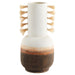 Quorum Home Cyan - 11547 - Vase - Ombre And Jute