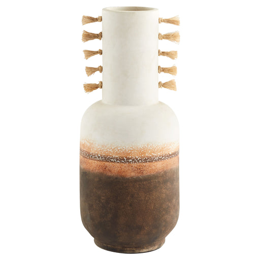 Quorum Home Cyan - 11548 - Vase - Ombre And Jute