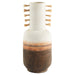 Quorum Home Cyan - 11548 - Vase - Ombre And Jute