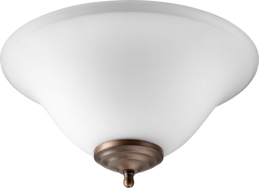 Quorum Home Quorum - 1177-801 - LED Fan Light Kit - Satin Nickel / Oiled Bronze