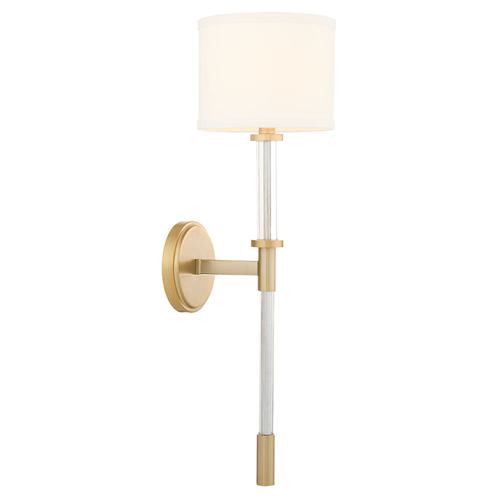 Hightower 1 Light Wall Sconce | Aged Brass