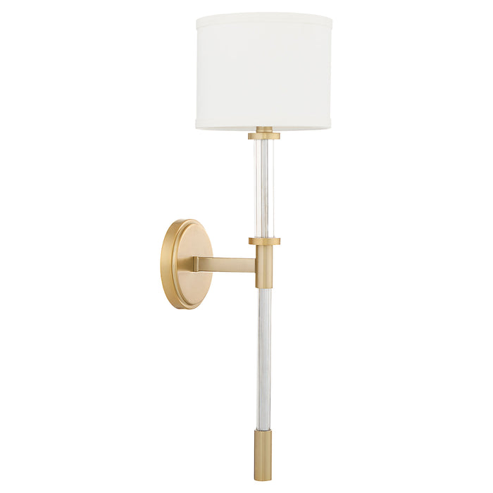 Hightower 1 Light Wall Sconce | Aged Brass