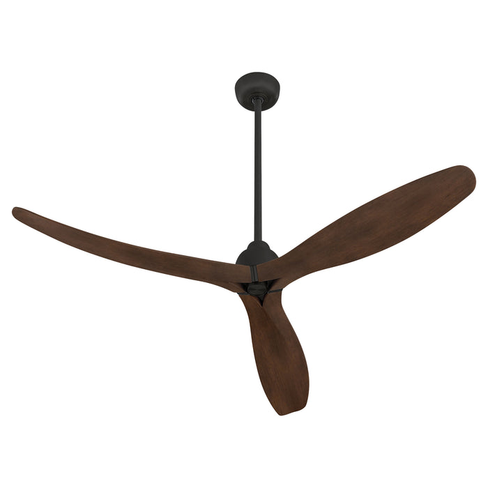 Bora Bora 62" Ceiling Fan | Black - Walnut