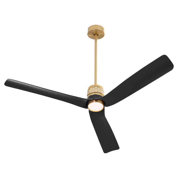 62" Levant Ceiling Fan | Aged Brass