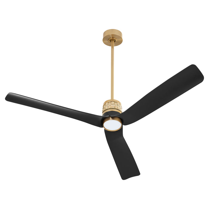 62" Levant Ceiling Fan | Aged Brass