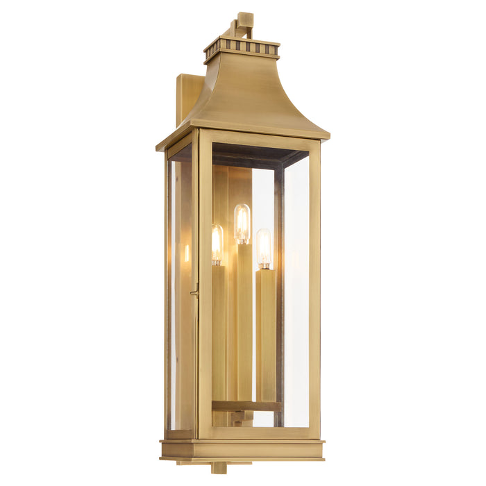 Salem 3 Light Wall Mount | Heritage Brass