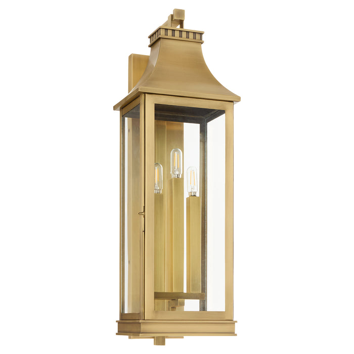 Salem 3 Light Wall Mount | Heritage Brass