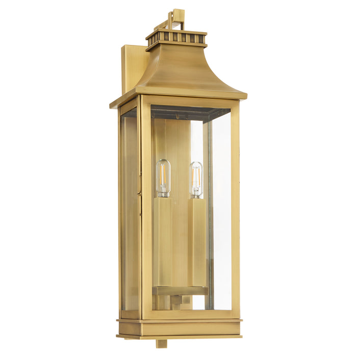 Salem 2 Light Wall Mount | Heritage Brass