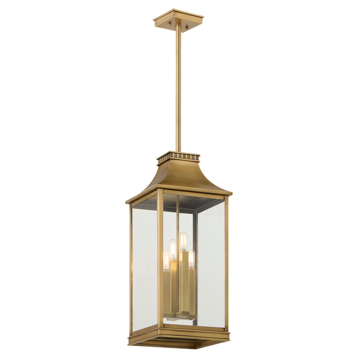 Salem 4 Light Pendant | Heritage Brass