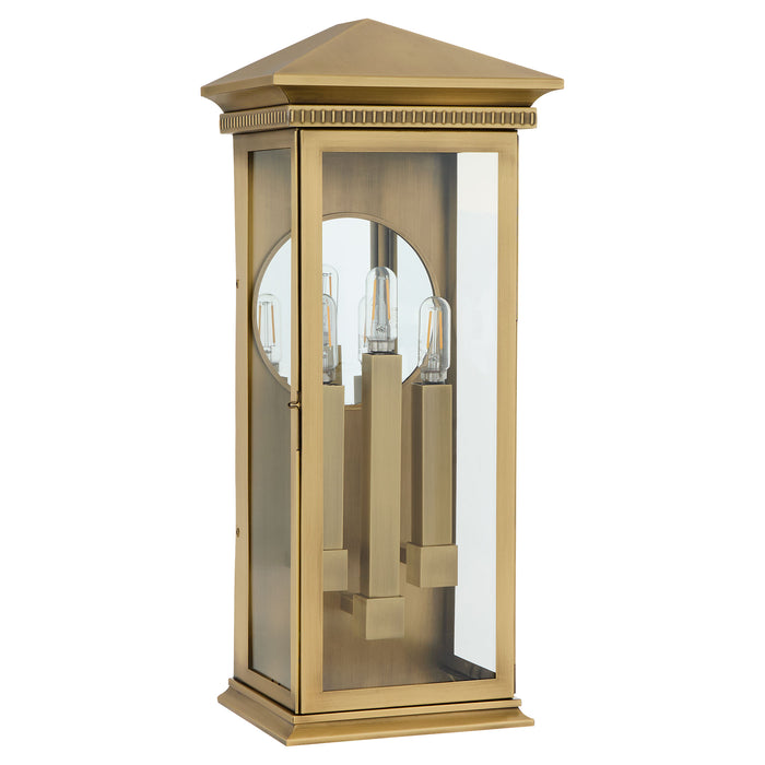 Guilford 3 Light Wall Mount | Heritage Brass