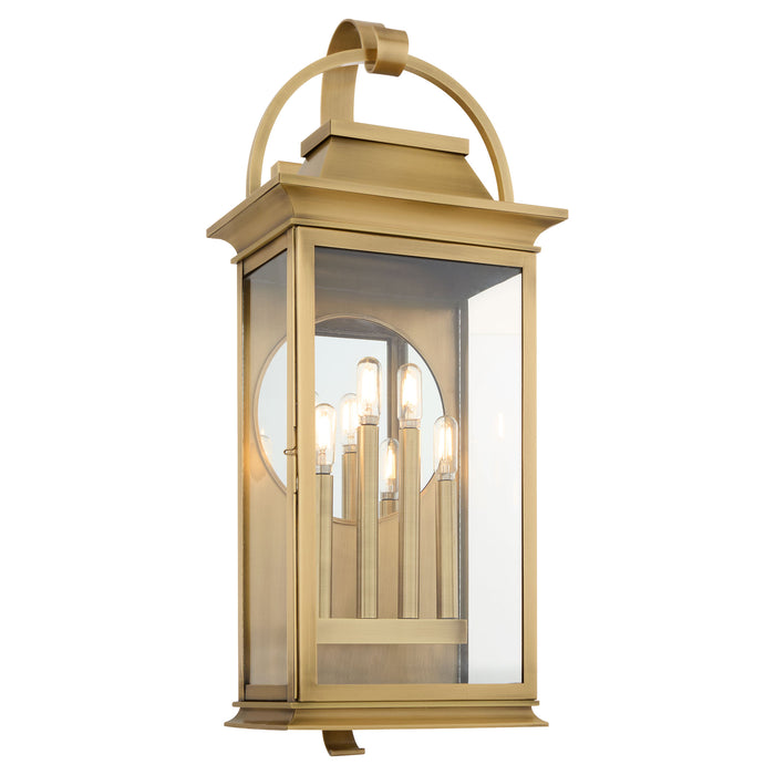 Concord 4 Light Wall Mount | Heritage Brass