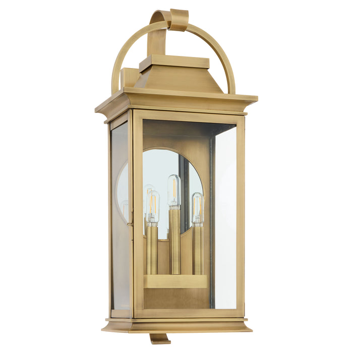 Concord 3 Light Wall Mount | Heritage Brass