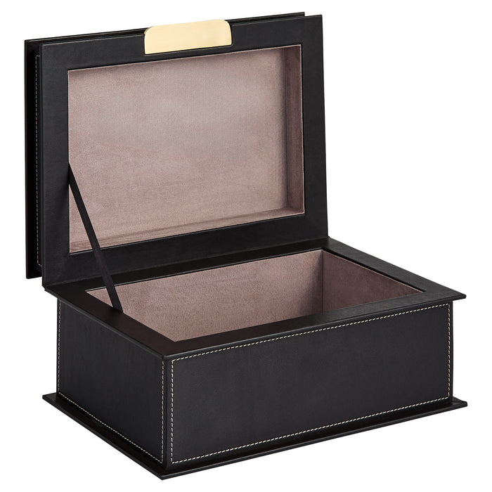 Garcia Box Designed by J Kent Martin | Black | Brass - Large