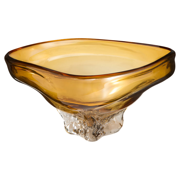 Alistair Bowl | Amber | Clear - Large