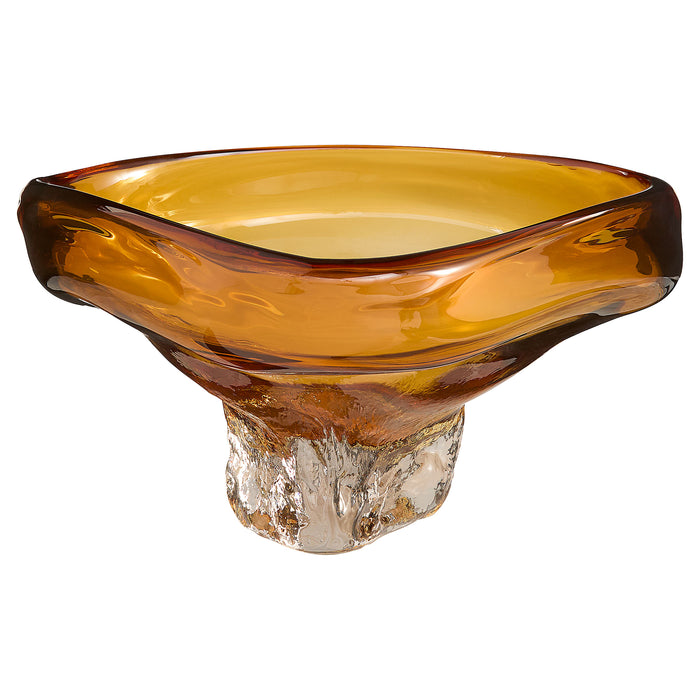 Alistair Bowl | Amber | Clear - Medium