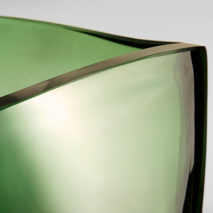 Muzo Vase | Emerald Green | Clear - Small